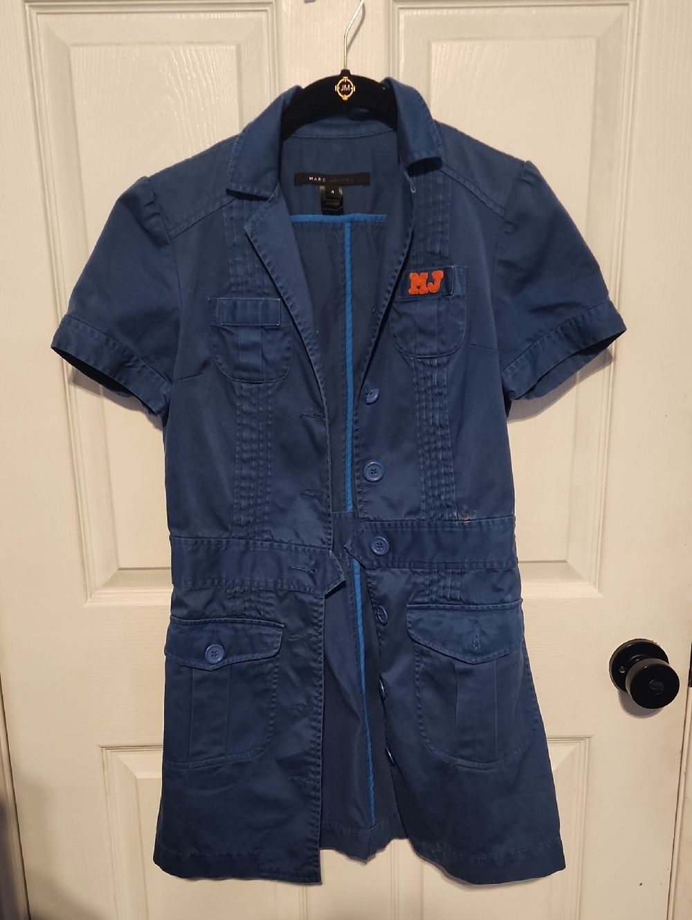 Marc Jacobs utility mini dress